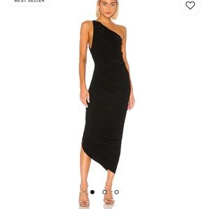 Norma Kamali Diana Dress in Black